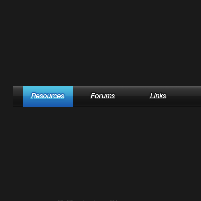 Glossy Clan Navigation Tutorial: Final Result