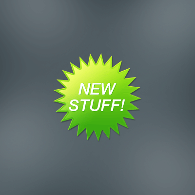 Glossy Star Badge Tutorial: Final Result
