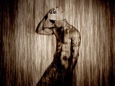 Realistic Wood Texture for Sepia Photos Tutorial: Final Result (Click to enlarge)