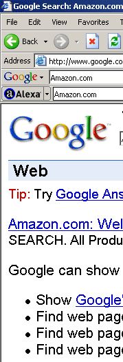 Of Google, Amazon and Weblogs: reputation management evolves