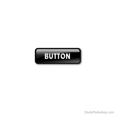 Creating a Glamour Black Glass Button Tutorial: Final Result