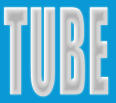 Tube Light Text Tutorial: Final Result