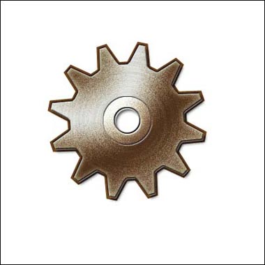 Rusted Interface Gears Tutorial: Final Result