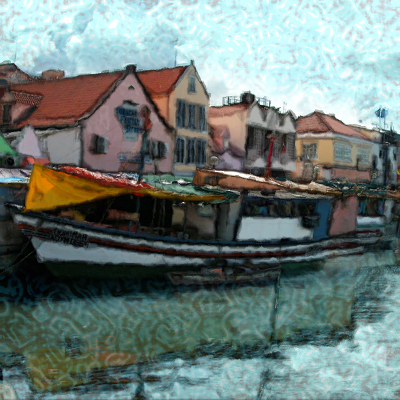 sx-70 Style Impressionist Effect Tutorial: Final Result