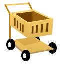 Learn to Draw Shopping Cart Icon Tutorial: Final Result