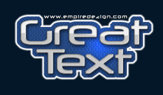 Cool Text Effect Tutorial: Final Result
