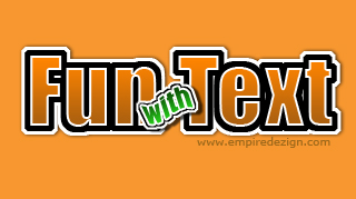 Fun Text Tutorial: Final Result