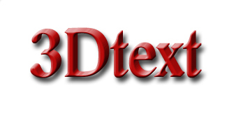 3d Text Tutorial: Final Result