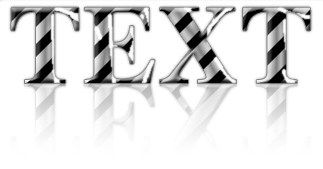 Metal Text Tutorial: Final Result