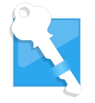 Designing Security Icon Tutorial: Final Result