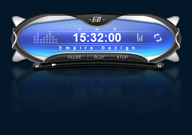 Aqua Blue Media Player Tutorial: Final Result