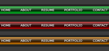 Aqua Menu Tutorial: Final Result