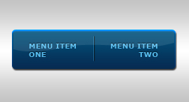 Soft Blue Menu Tutorial: Final Result