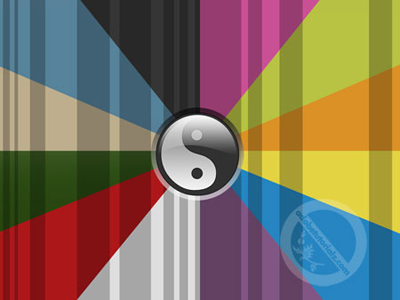 Yin Yang Wallpaper Tutorial: Final Result (Click to enlarge)