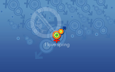 I Love Spring Wallpaper