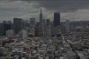 Scanlines - TV Effect Tutorial: Final Result
