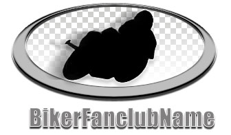 Biker Fan Club Logo Tutorial: Final Result