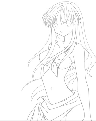 Anime Girl Wallpaper | Drawing Anime Girl Wallpaper | Drawing