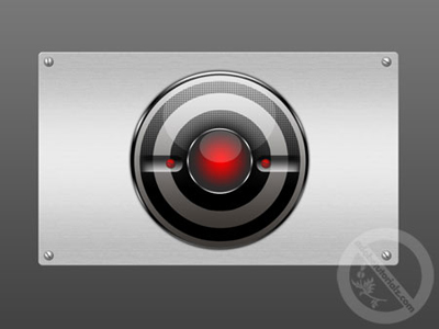 Futuristic Wallpaper Tutorial: Final Result (Click to enlarge)