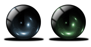Metalic Sphere Tutorial: Final Result