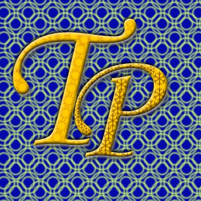 Text with Patterns and Design Tutorial: Final Result
