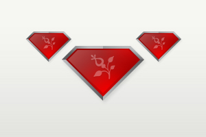 Gem Logo Icon Tutorial: Final Result