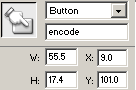 button instance name