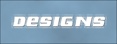 Pixelated Text Tutorial: Final Result