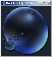 The Couchart method of making Couchart bubbles Tutorial: Final Result