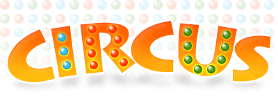 Simple and Colorful Circus Logo Tutorial: Final Result