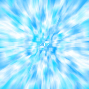 Multi-Colored Warp Speed Tutorial: Final Result