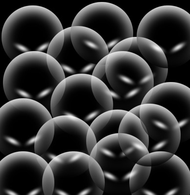 Water Bubbles Using Soap Water Tutorial: Final Result