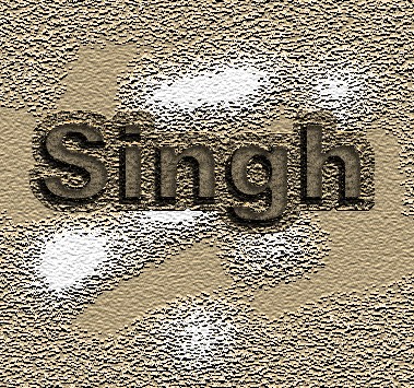 Sandy Beach Text Effect Tutorial: Final Result