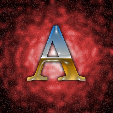 Plastic Text Effect Tutorial: Final Result