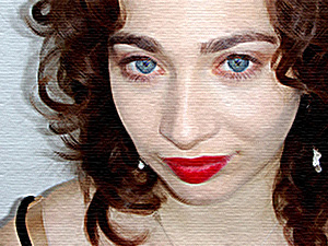 Image to Painting Effect Tutorial: Final Result