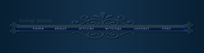 Old Style Menu Tutorial: Final Result (Click to enlarge)