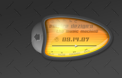 Glossy Interface Tutorial: Final Result