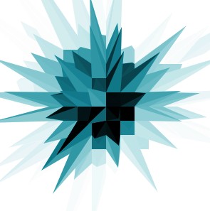 Digital Icicle Ice Frozen Matter or Ice Spikes Tutorial: Final Result