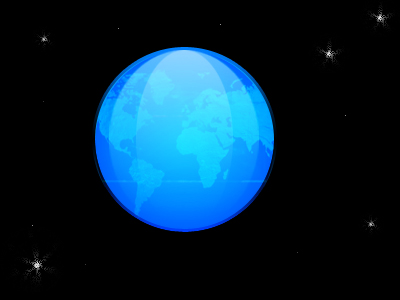 Learn How To Make a Globe Tutorial: Final Result