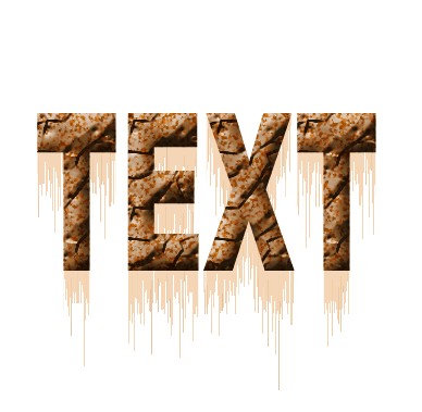 Spotted Cracked Stone Text Effect Tutorial: Final Result