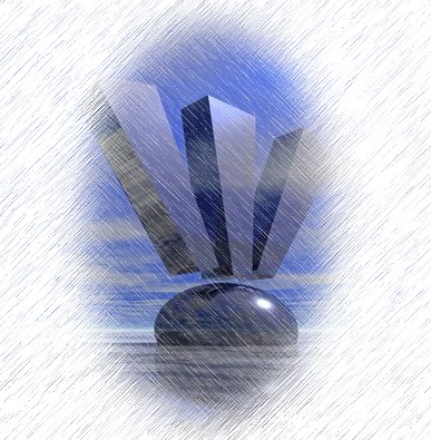 Frozen Snow Crystal Image Effect Tutorial: Final Result