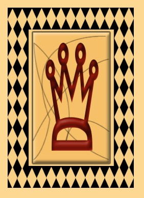 Check or Chess Board Like Photo Frame Border Tutorial: Final Result