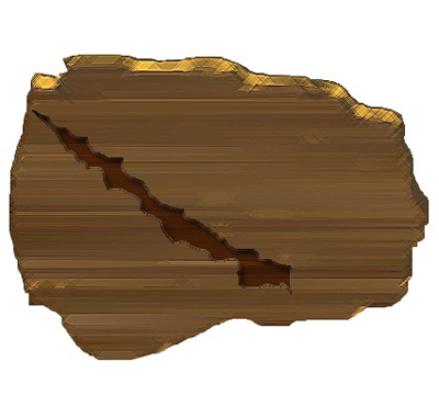 Cracks in the Wood Tutorial: Final Result