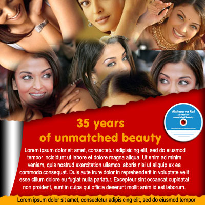 Design a Promotion ad for your Products Tutorial: Final Result
