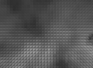 Design a Grey Pyramid Pattern Shower Glass Tutorial: Final Result