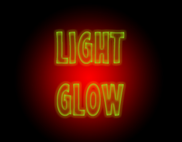 Creating a Glowing Light Effect Tutorial: Final Result