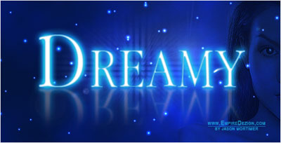Dreamy Text Tutorial: Final Result