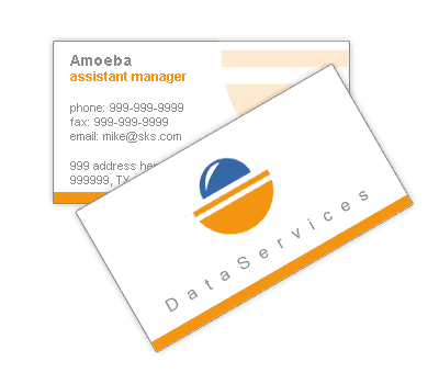 Business Card Tutorial: Final Result