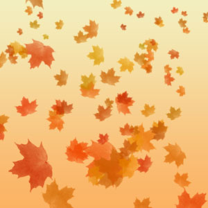 Autumn Leaves Tutorial: Final Result