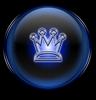 Designing King Icon Tutorial: Final Result